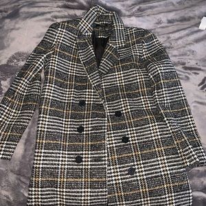 Plaid Long Jacket